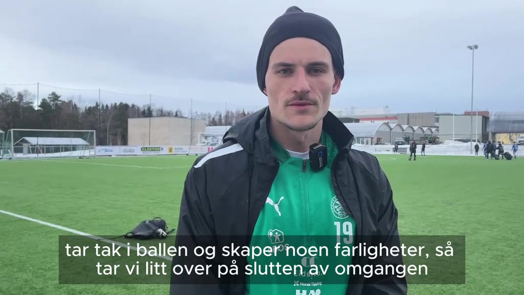 William Kurtovic etter 0-0 mot Sarpsborg 08